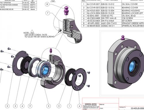 Section Exploded Assembly